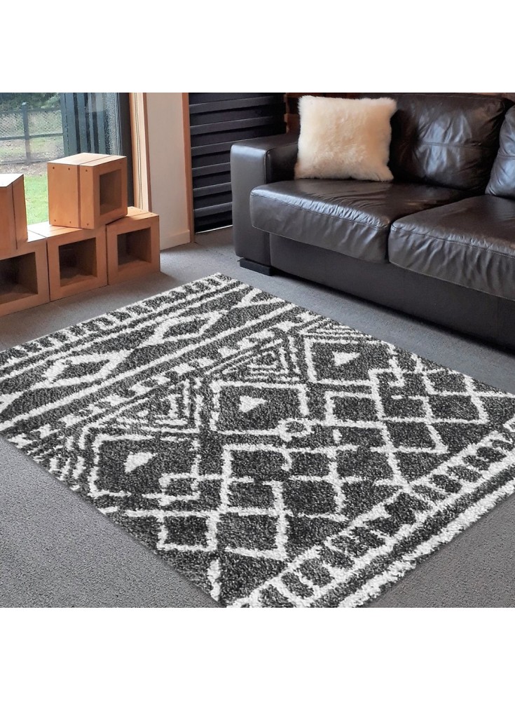 Shaggy Gardenia 150 x 200 Gris Shaggy Gardenia 150 x 200 Gris