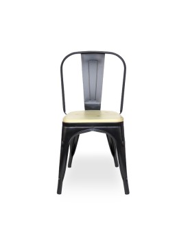 Pack 2 Sillas Antique Rustic Negro
