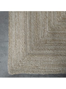 Jute Braided Kaya 160x230 Natural